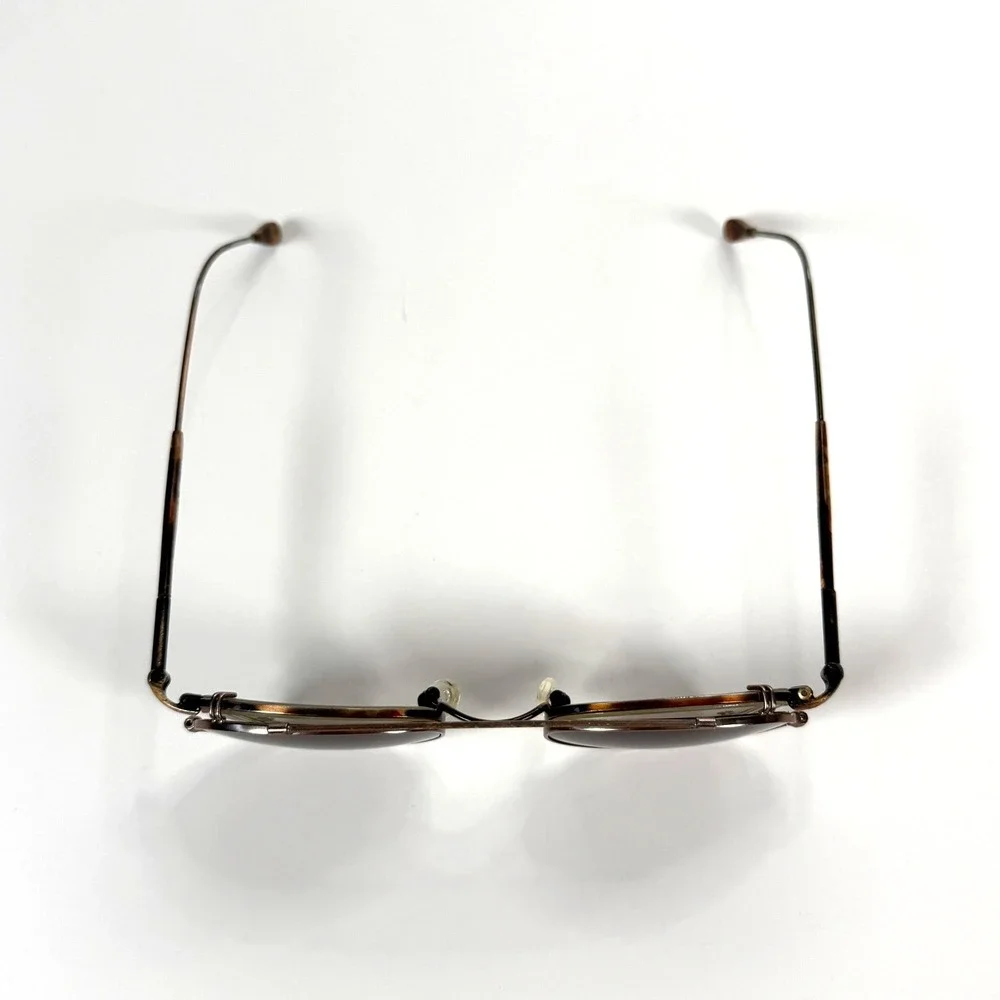 CHESTERFIELD 504 0002 Eyeglasses Frame Only w/ Sunglass Clip On 45-20-135‎ Italy